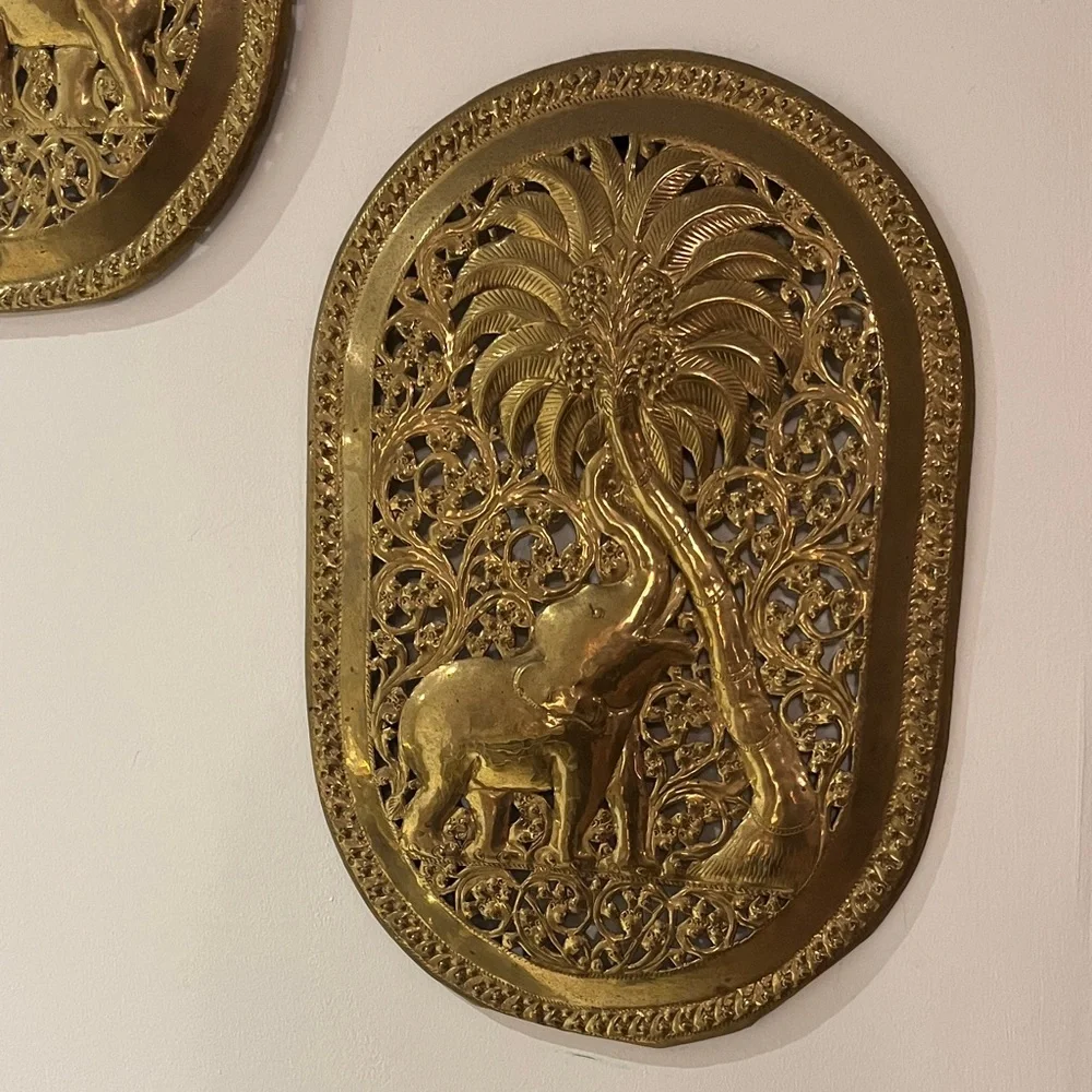 Brass Wall Plaques - Picture 3 of 5